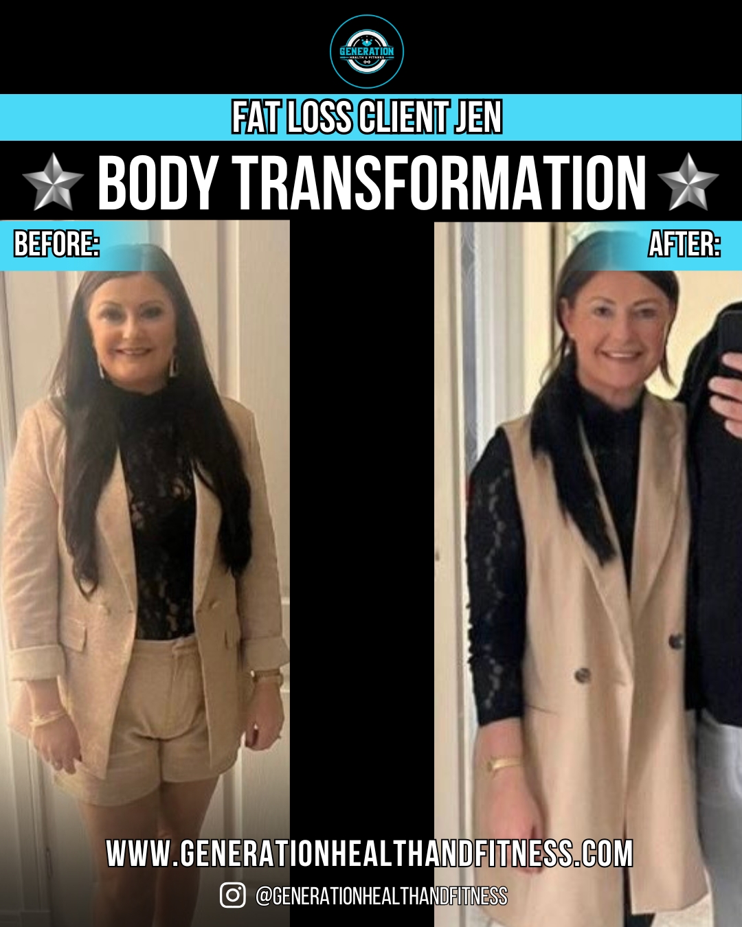 Jen - Fat Loss Transformation